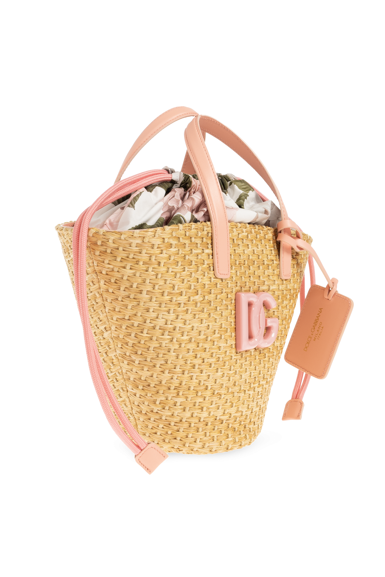 Dolce & Gabbana かごバッグ ピンク ベージュ Dolce & Gabbana Kids Handbag 'Coffa' | Kids's | Vitkac